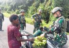 Marinir Borong Pisang Warga Kokamu, Ekonomi Kampung Yahukimo Ikut Bergerak